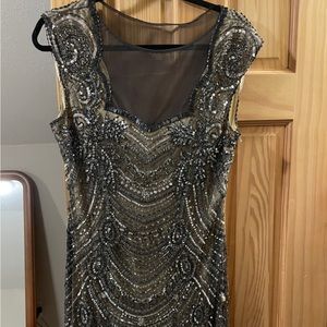 Adriana papel size 8 blingy dress